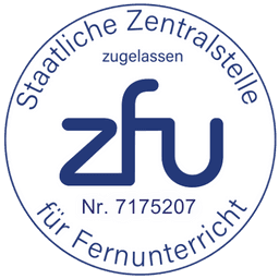 ZFU Zertifikat mit Nr. 7175207